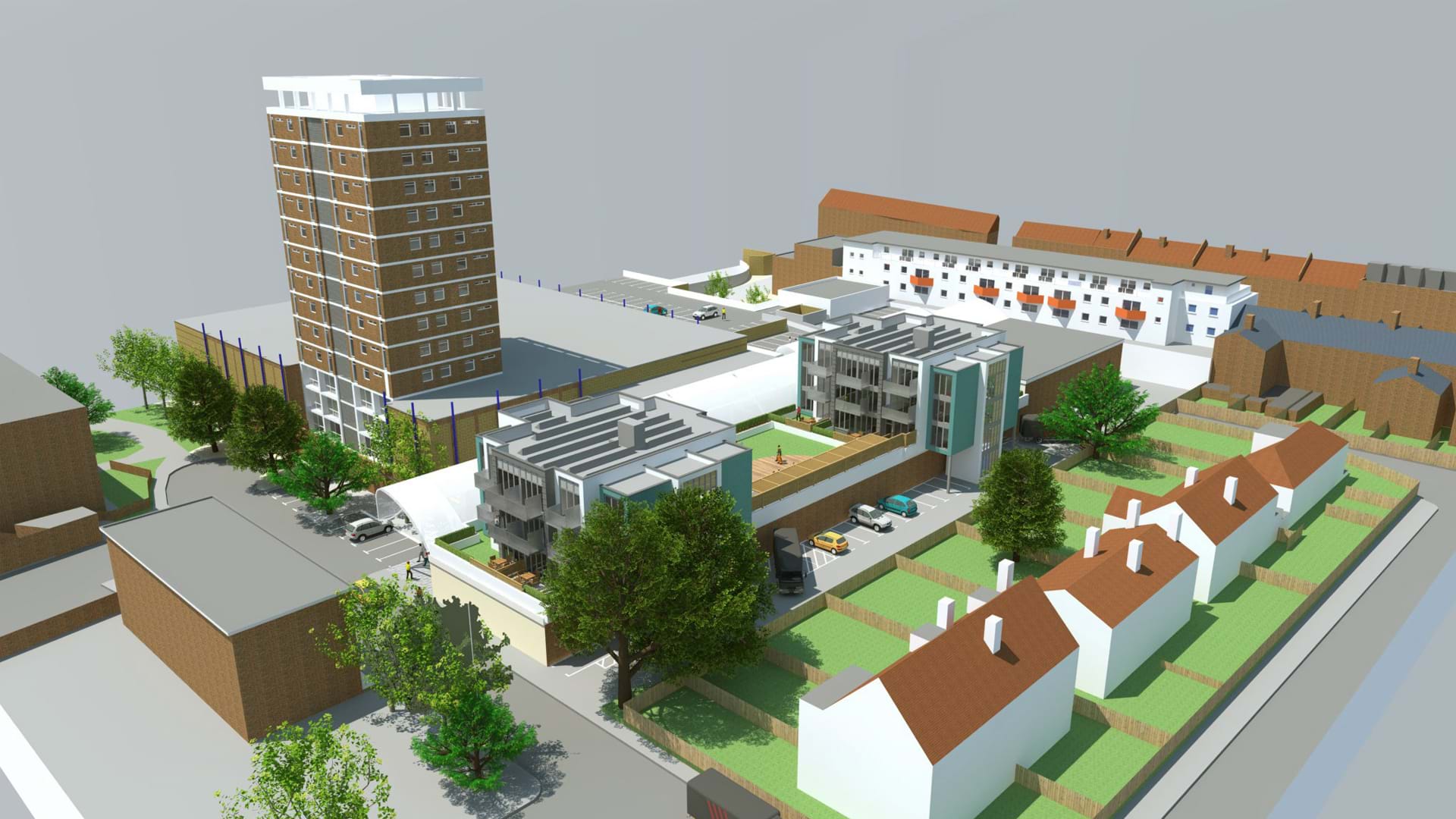 Wallington Square London 5